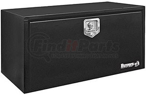 1704300 by BUYERS PRODUCTS - Truck Tool Box - Black, Steel, Underbody, 24 x 24 x 24 in.