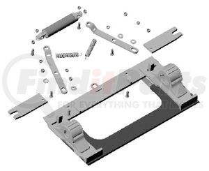 BKTLWB7PT by FONTAINE - Fifth Wheel Part/Repair Kit - LWB Bracket, 7.25"