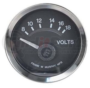 EG21VM12 by MURPHY - Voltmeter Electric, 8-18V, 12V