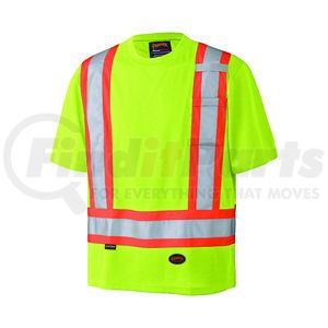 V1051160U-L by PIONEER SAFETY - Birdseye Safety T-Shirt