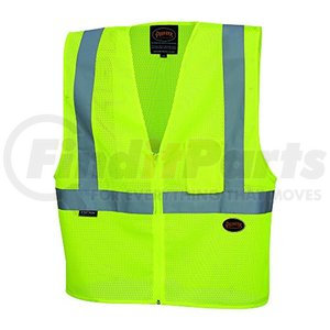 V1060360U-2XL by PIONEER SAFETY - Zip-Up Safety Vest