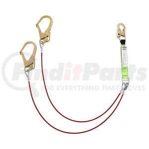 V8108426 by PEAKWORKS - Shock Absorbing Lanyard  6' D