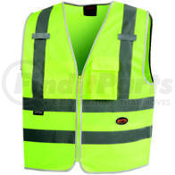 V1025160U-L by PIONEER SAFETY - Multi-Pocket Safety Vest