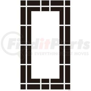 CSC1004-07 by AUTEL - Porsche AVM Calibration Pattern