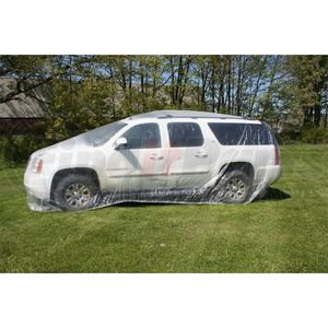 WFCC-LARGE by WOODWARD FAB - Heck Industries 24 ft. Plastic Car Cover, Large