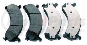 0784.12 by PERFORMANCE FRICTION - Carbon Metallic Disc Brake Pad Set, Slotted, Rust Resistant, Mechanical Wear Sensor