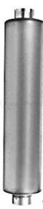 M-127 by GRAND ROCK - Exhaust Muffler - Aluminized, Type 1, 8.5" x 34.5 in, Round, 4" Inlet/Outlet