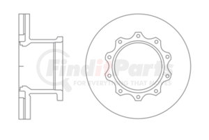 75180 by DURABRAKE - Rotor