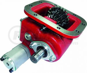 6800XBN011SE by BEZARES USA - Power Take Off (PTO) Assembly - Pneumatic Shifting, SAE 8 Holes Forward and Reverse, 55% Ratio