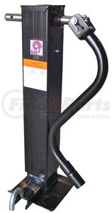 TJD12000SPF by REDNECK TRAILER - Landing Gear Leg - Ram 12K Front P" Spring Loaded Sidewind Dropleg Jack 12.5" Lift