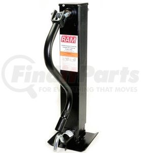 Redneck Trailer TJD12000SPR Trailer Jack RAM 12K Side Pin Spring Loaded Sidewind Dropleg Jack 12.5in Lift