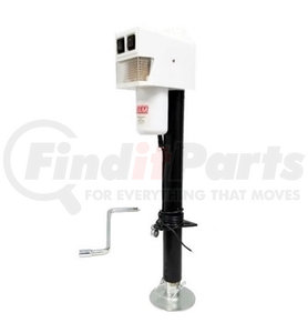EJ3520WBX by REDNECK TRAILER - Electric Trailer Jack - 18in Travel, White, 2in x 2 14/in Tube Diameter, 3.5K Capacity