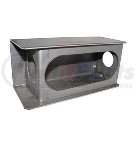 CMC-007 by REDNECK TRAILER - Lighting Accessory Parts - Metal Light Box For 6" Oval & 2" Round Lights