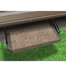 2-0311 by PREST-O-FIT - Prest-O-Fit 18in Walnut Brown Outrigger RV Step Rug