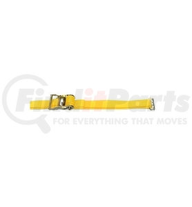 ET6412 by REDNECK TRAILER - Cargo Accessories - Kinedyne 2" x 12Ft 1K E-Track Strap with Ratchet
