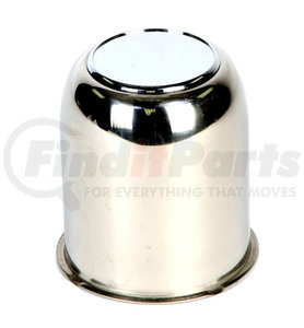 319EZ-SS by REDNECK TRAILER - Excalibur Wheel Accessories - Center Cap, 3.19 in., Stainless