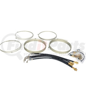 9579-2 by REDNECK TRAILER - Brake Hardware - Hydraulic Line Kit Tandem Axle
