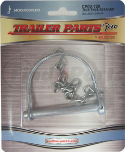 CP02-120 by TRAILER PARTS PRO - Redline Pin & Retainer for Bulldog Couplers