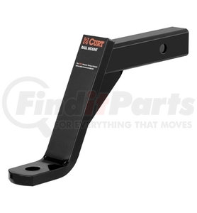 BM01-895 by TRAILER PARTS PRO - Redline 2in 5K Ball Mount w/8in Drop