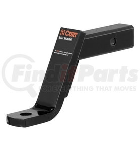 BM01-595 by TRAILER PARTS PRO - Redline 2in 7.5K Ball Mount w/6in Drop