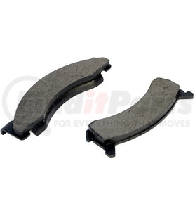 BP04-400 by TRAILER PARTS PRO - Redline 10-12K ALKO/Hayes Repl Disc Brake Pads