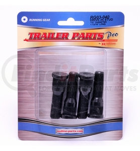 RG03-040 by TRAILER PARTS PRO - Redline 1/2 x 1 13/16 Drive-in Studs