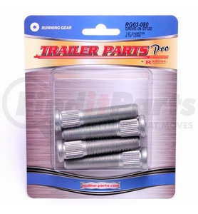 RG03-080 by TRAILER PARTS PRO - Redline 1/2 x 2 1/2 Drive-in Studs
