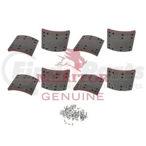 Meritor 2001R148 Drum Brake Shoe Lining KIT-LINING
