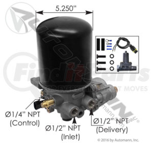 170.955205 by AUTOMANN - Air Dryer, Wabco Type