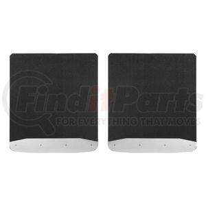 251724 by LUVERNE - Rear Dually 20" x 23" Rubber Mud Guards, Select Ford F-350, F-450 (2 Flaps)