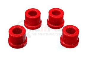 410103R by ENERGY SUSPENSION - Rack And Pinion Bushing Set; Red; Performance Polyurethane;