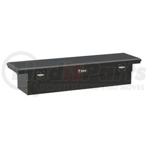 SL-72-LP-MB by UWS - Matte Black 72" Secure Lock Truck Tool Box, Low Profile (LTL Shipping Only)