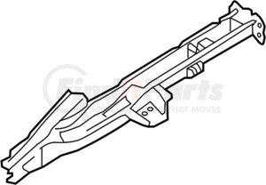 75511-51U30 by INFINITI - Non-Returnable, MEMBER-SIDE,REAR L - New, Genuine, First Quality, OEM