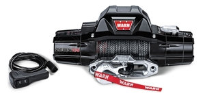 89611 by WARN - 12 Volt 10000 LB Cap 100 Ft Synthetic Rope