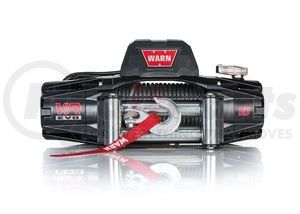 103252 by WARN - Vehicle Mounted; Vehicle Recovery Winch; 12 Volt Electric; 10000 Pound Line Pull Capacity; 94 Foot Wire Rope; Hawse Fairlead; Wired Remote; Planetary Gear Drive; Requires Winch Carrier or Winch Mount