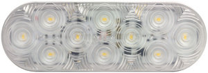821KC-10 by PETERSON LIGHTING - 821-10/822-10 LumenX® Oval Back-Up Light - Clear, Grommet Mount Kit