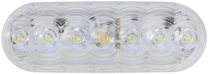 821KC-7 by PETERSON LIGHTING - 821C-7/822C-7 LumenX® Oval LED Back-Up Light, PL3 - Clear, Grommet Mount Kit