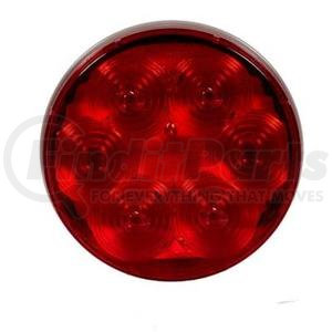 M42344R by MAXXIMA - 4"" ROUND LIGHTNINGS RED STT