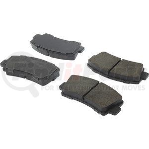 301.00760 by CENTRIC - Premium Ceramic Brake Pads with Shims