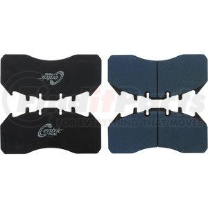 Centric 106.13110 Disc Brake Pad Set Posi Quiet Heavy Duty 23K Pad Air Disc Meritor Ex225
