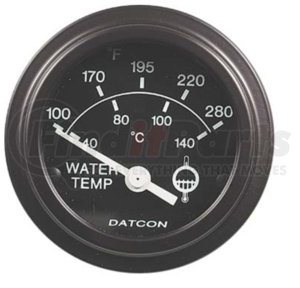 100182 by DATCON INSTRUMENT CO. - Datcon Instruments, Water Temperature Gauge, Electric, 100-280 Degrees F, 12V