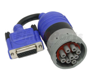 493015 by NEXIQ TECHNOLOGIES - Nexiq 493015 Caterpillar 9 Pin Cable For USB Link 2
