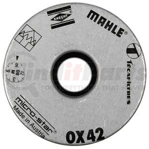 OX 42 by MAHLE - Engine Oil Filter