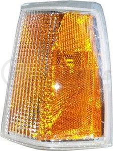 34430195 by PROFESSIONAL PARTS - Turn Signal Light Lens - Left, Amber/Clear Lens
