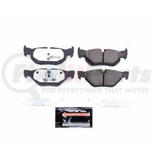 PowerStop Brakes Z261171 Disc Brake Pad Set Z26 STREET PERFORMANCE CARBON-FIBER CERAMIC BRAKE PADS W/ HARDWARE