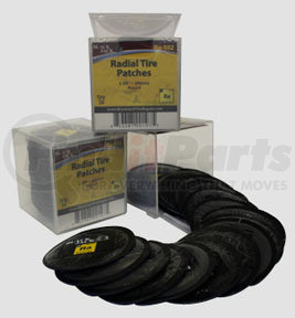 RA-552 by BLACK JACK TIRE REPAIR - 2 3/8" (60mm) Round Radial Patch