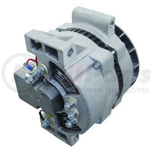 8410N by WAI - Alternator - Internal Regulator/External Fan 160 Amp/12 Volt, CW, w/o Pulley, 4-Point Pad Mount