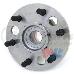 WA515002 by WJB - Wheel Bearing and Hub Assembly - fits 1988-1989, 1991 Chevy CK Pickup