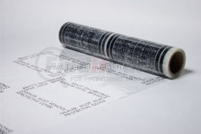 CM200PR-21-3 by HI-TECH INDUSTRIES - Carpet Adhesive Film, 21 in. x 200 ft. x 3 mil