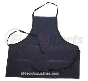 DA-2 by HI-TECH INDUSTRIES - Deluxe Denim Apron, Heavy Duty All-denim With Pockets.